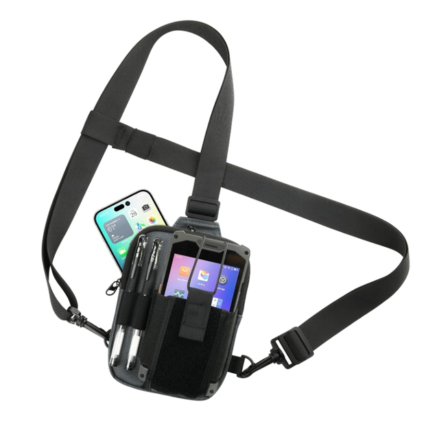 Universal Barcode Scanner Chest Harness, Case Pouch for Symbol, Zebra, USPS, Mobile Computer Handheld Barcode Scanner Holder