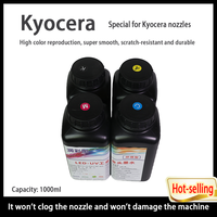 Cabezal UV Industrial RUNCAITU para Impresora Plana Digital Kyocera RH72, 1000 ml/Botella, Colores Vívidos