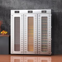 Commerciële Dehydrator Gedroogde Mango/Fruit Inktvis/Drogen/Hetelucht Voedsel Dehydrator Machine Fruit 96 Tray Droger Fruit & Groente Droger