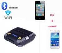 Harga pabrik Printer nirkabel 4 inci sistem Pos tiket Printer termal portabel Mobile untuk Android/iOS 110mm/S