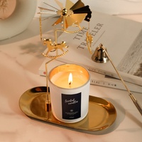 Coffret Cadeau Série d'Ornements de Luxe Assortis, Artisanat Électroplaqué, Bijoux Décoratifs, Bougies Parfumées pour la Maison, Cadeaux de Mariage et de Fêtes