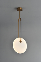 Lustre long en laiton antique, verre doré, cristal moderne, LED, pour maison, hôtel, grandes pièces, escaliers, design en fer