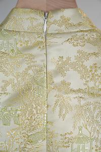 Top Ceremonial de Brocado Vietnamita - Patrón de Paisaje Tradicional Estilo Clásico KPP08 - Product Image 6