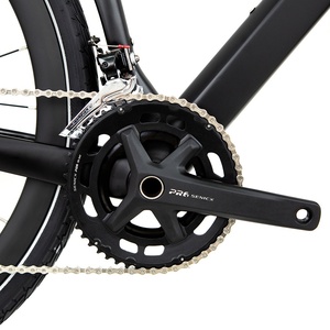 Vélo de Route <span class=keywords><strong>GRAVEL</strong></span> X 700*40C en Fibre de Carbone, 24 Vitesses, Axe Traversant, Freins à Disque Hydrauliques, Tout-Terrain, Capacité de Charge 160kg, Semi-Rigide en Aluminium - Product Image 3