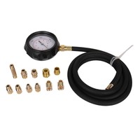 Kit d'outils de diagnostic universel portable 12 pièces pour liquide de transmission, testeur de pression d'huile, résistant pour PE/caoutchouc/cuivre pur