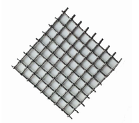 Maille métallique noire en acier inoxydable 316 durable, tissée à plat, pour tamis vibrant industriel robuste
