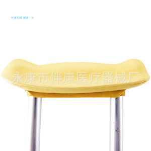 Muletas Dobles de Aleación de Aluminio, Altura Ajustable de 115-135 cm, para Adultos, Ayuda para Caminar - Product Image 4