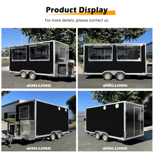JINLIJING 2025 Precio al por Mayor, Camión de Comida Rápida, Carrito de <span class=keywords><strong>Tacos</strong></span> y BBQ, Cocina Totalmente Equipada, Remolque de Café Móvil Personalizado para Exteriores - Product Image 2