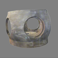 Moulage de moyeu de turbine en acier allié ZG410-620 pour turbine hydroélectrique pour l'ingénierie minière