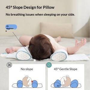 <span class=keywords><strong>Almohada</strong></span> Antiflacidez para Dormir de Lado, Tipo Caramelo, con Relleno de Cáscara de Trigo Sarraceno, Diseño Transpirable con Patrón de Dibujos Animados - Product Image 3