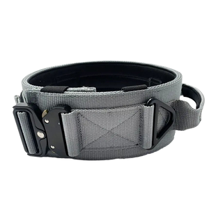 <span class=keywords><strong>Collar</strong></span> de nailon para perros con asa acolchada de entrenamiento <span class=keywords><strong>Collar</strong></span> de mascota ajustable de liberación rápida resistente para perros que caminan - Product Image 2