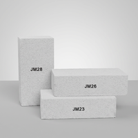 Brique isolante en mullite haute résistance JM26 1430 ° C 0,85 g/cm³ pour four tunnel céramique - CCS≥2,0 MPa & Économie d'énergie de 25 %