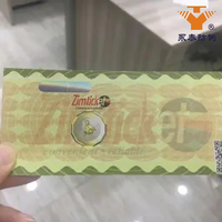 Papier à filigrane de sécurité avec numéros de série, livret, coupon, ticket promotionnel, ticket de réduction