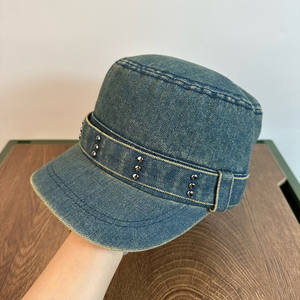 فتاة رعاة البقر ، قبعة أب بتمشيق ، رأس رجل كبير ، قبعة هيب هوب مستديرة مع حافة - Product Image 3