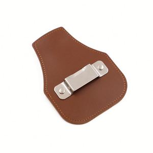 Porte-mètre en cuir noir robuste pour extérieur, étui multi-outils en PU - Product Image 3