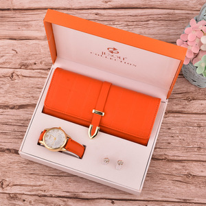 Popular Fine <strong>Watch</strong> Gift <strong>Set</strong> for Women 3PCS Wallet Brooch Quartz <strong>Watches</strong> <strong>Set</strong> for Ladies <strong>Fashion</strong> Wristwatch Gift for Wife Mom Girl - Product Image 5