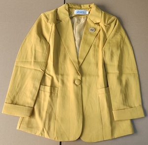 Giacca corta da <span class=keywords><strong>donna</strong></span> alla moda primavera autunno sottile sottile manica lunga Outwear con bottone singolo abito Casual da <span class=keywords><strong>donna</strong></span> - Product Image 6