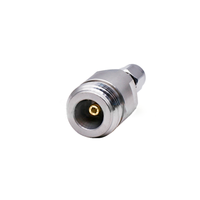 Connecteur coaxial de test mâle N en acier inoxydable 50 ohms vers mâle SMA
