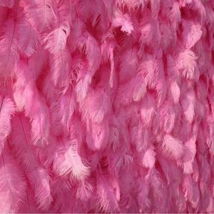 8ftx8ft 3d rose vif plume fleur mur toile <span class=keywords><strong>de</strong></span> <span class=keywords><strong>fond</strong></span> tissu artificiel enrouler fleur mur pour la décoration <span class=keywords><strong>de</strong></span> mariage - Product Image 3