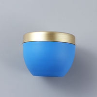 Pot cosmétique de luxe en PP écologique 250 ml, finition douce au toucher, forme ronde, pots vides pour gommage corporel et beurre capillaire, emballage en plastique