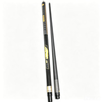 Queue de billard professionnelle PREOAIDR BK3 en bois fendu 1/2 avec joint en alliage d'aluminium, légère, 147 cm, durable, extension de haute qualité