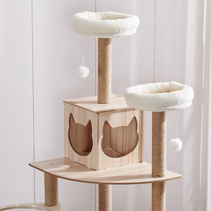 Nhiệm vụ nặng nề cây katzenbaum grob cho mèo lớn mạnh mẽ 72in Maine Coon Cây mèo 20 Lbs dành cho người lớn lớn nhất katzenbaum grob - Product Image 3