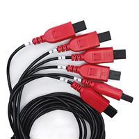 Cable de Repuesto para Probador de Inyectores Autel, Conector Redondo, Cable de Diagnóstico para Inyectores de Combustible