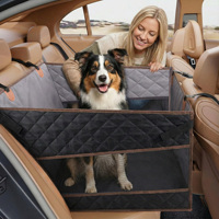 Siège auto pour chien Pawise, grand espace confortable, imperméable, en tissu Oxford respirant et résistant à l'usure, pour SUV et camions