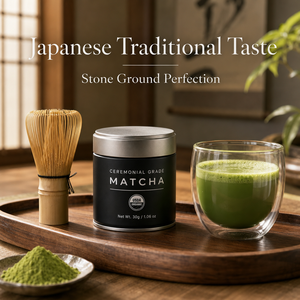 Poudre de Matcha Saine et Adaptée au Régime Céto en Boîtes, L-Théanine, Boost d'Énergie, Emballage Personnalisé, Marque Privée - Product Image 1