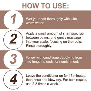 Champú de Limpieza Profunda, Eliminador de Acumulaciones - Champú Desengrasante para Cabello y <span class=keywords><strong>Cuero</strong></span> <span class=keywords><strong>Cabelludo</strong></span> Grasos - Product Image 6