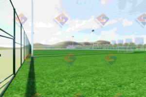 Terrain <span class=keywords><strong>de</strong></span> football en gazon artificiel personnalisable populaire, <span class=keywords><strong>cage</strong></span> <span class=keywords><strong>de</strong></span> football, terrain <span class=keywords><strong>avec</strong></span> <span class=keywords><strong>filet</strong></span> métallique et accessoires, directement <span class=keywords><strong>de</strong></span> l'usine - Product Image 5