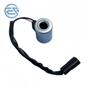 K151 K155 K161 inşaat makine parçaları bobin vana çekirdek seyahat hız Pilot için K165-3 ekskavatör Solenoid vana - Product Image 4