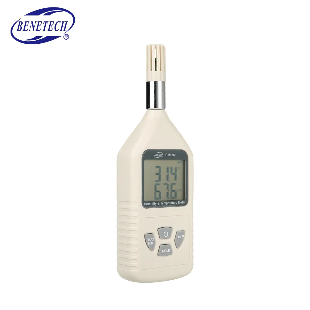 Umidità e misuratore di temperatura digitale per acqua di misura con trasmettitore