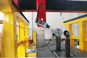 Máy định tuyến <span class=keywords><strong>CNC</strong></span> 4 trục với đầu xoay và quay kích thước lớn cho bọt EPS gỗ - Product Image 2