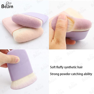 Brocha <span class=keywords><strong>de</strong></span> <span class=keywords><strong>Maquillaje</strong></span> Multifuncional Belifa New Style Lentil, Brocha para <span class=keywords><strong>Base</strong></span> <span class=keywords><strong>de</strong></span> <span class=keywords><strong>Maquillaje</strong></span> <span class=keywords><strong>de</strong></span> Alta Gama con Punta Curva, Herramienta <span class=keywords><strong>de</strong></span> <span class=keywords><strong>Maquillaje</strong></span>, <span class=keywords><strong>Brochas</strong></span> Planas Individuales - Product Image 3