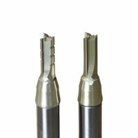 Jandeli Fresa Recta de Carburo de Tungsteno de 3 Filos con Vástago de 1/2 pulgada, Recubrimiento Nano Dorado, Cortador de Aleación Soldado, Soporte para Envío Global por Aire y Mar