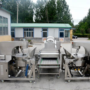 غلاية الكراميل التجارية آلة الفشار الذرة خط معالجة الفشار - Product Image 3