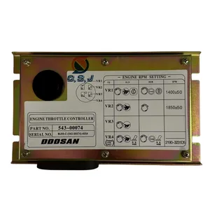 מנוע בקר מצערת 543-00074 300611-יחידת בקרת 00003 ecu עבור doosan מחפר dh130 DH220LC-7