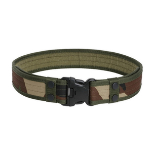 Cintura tattica da uomo in tessuto con fibbia automatica a sgancio rapido cintura da caccia sport da trekking mimetica e imbottitura - Product Image 2