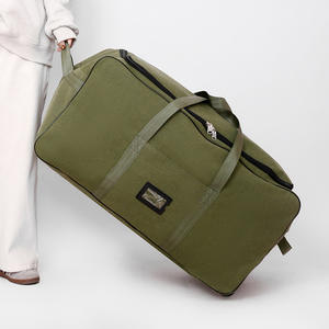 <span class=keywords><strong>Bolsa</strong></span> <span class=keywords><strong>de</strong></span> Lona <span class=keywords><strong>de</strong></span> Gran Capacidad para Envío Aéreo, con Cierre, Plegable, con Ruedas, para Viajes, Mudanzas, <span class=keywords><strong>Trabajo</strong></span>, Estudios <span class=keywords><strong>en</strong></span> <span class=keywords><strong>el</strong></span> <span class=keywords><strong>Extranjero</strong></span>, Equipaje con Ruedas - Product Image 4