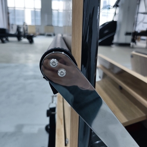 Logotipo personalizado Gimnasio Yoga Máquina de uso en estudio Entrenamiento corporal profesional Camas de núcleo de madera de arce de roble Equipo de construcción Pilates Reformer - Product Image 5