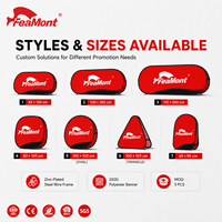 FEAMONT - Banner Publicitario Resistente, 250G, Poliéster, Doble Cara, para Exteriores, para Concesionarios de Marcas de Autos de Lujo, Exhibición de Pruebas de Conducción