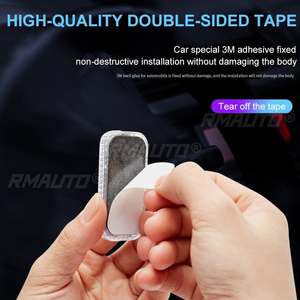 Lampe tactile LED mini sans fil pour l'éclairage intérieur de voiture, lampe de lecture pour le plafond du toit, lampe pour la porte, le coffre, la boîte de rangement, avec charge USB - Product Image 4