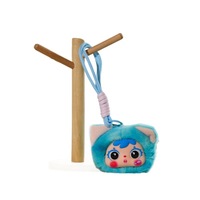 Fabricant de porte-clés en peluche personnalisés en vinyle, prix bas, porte-clés en peluche mignon et kawaii, porte-clés en peluche d'animaux mignons promotionnels
