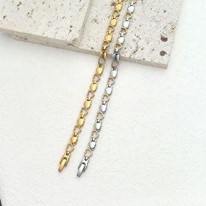 Pulsera Magnética de Acero Inoxidable con Baño al Vacío, Diseño de Corazón 4 en 1, para Hombre y Mujer, Tricolor, Joyería de Moda - Product Image 3