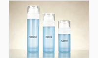 Nouvelle Bouteille Isotherme Haut de Gamme AS Transparente avec Bouchon Snap-lock, Pot Cosmétique Rechargeable, Bouteille en Plastique Haute Transparence