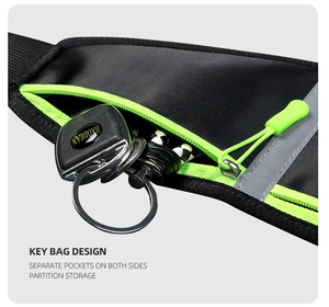 Riñonera Deportiva Unisex Personalizada, Nueva, Mini, Impermeable, de Nailon, con Cierre de Cremallera, Logotipo y Patrón, para Correr, Almacenamiento de Teléfono - Product Image 4