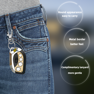 Cao cấp xây dựng 433MHz RF EV1527 chip học tập điều khiển từ xa phổ kim loại Key Fob transmitter cho tự động cửa nhà để xe - Product Image 3