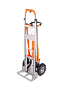 Heavy Duty 1000 Lbs Capacidad 4-en-1 Carro plegable industrial 10 \ "Ruedas de goma Plataforma de camión de mano de aluminio OEM - Product Image 4