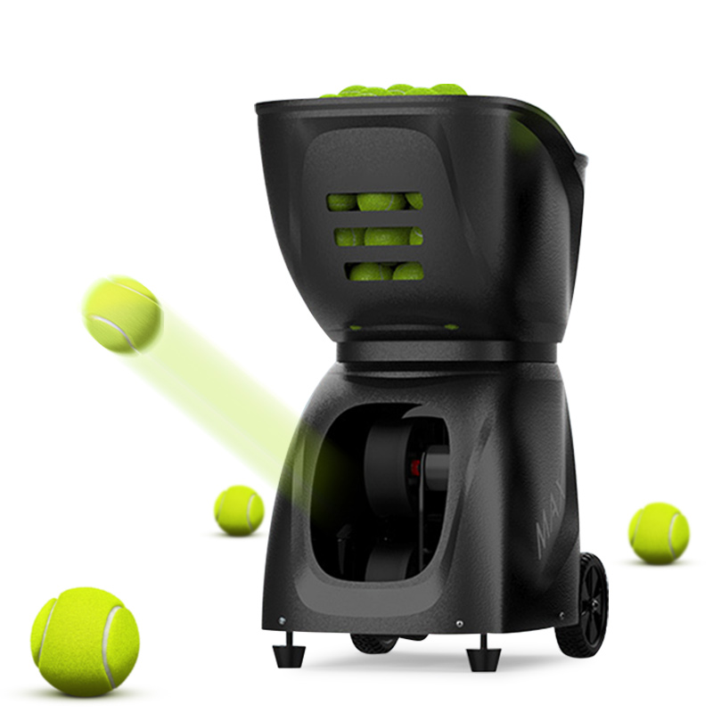 Smart PT MAX C Tennis Trainer APP & Remote Dual Control Tennis Ball Machine Padel Tennis Training Machine